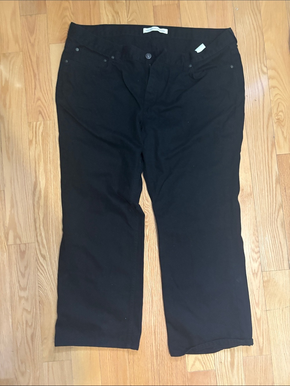 Denver Hayes Men’s Straight Jeans in Black